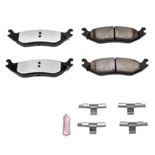 Cargar imagen en el visor de la galería, Power Stop 07-09 Chrysler Aspen Rear Z36 Truck &amp; Tow Brake Pads w/Hardware