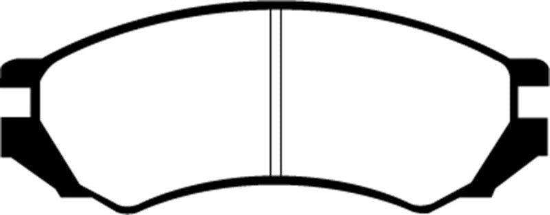 Pastillas de freno delanteras EBC 91-93 Nissan NX 2.0 (ABS) Yellowstuff