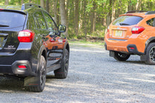 Load image into Gallery viewer, Rally Armor 13-17 Subaru XV Crosstrek Black Mud Flap w/ Orange Logo