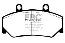 Cargar imagen en el visor de la galería, EBC 85-93 Volvo 740 2.1 (Bendix) Greenstuff Front Brake Pads