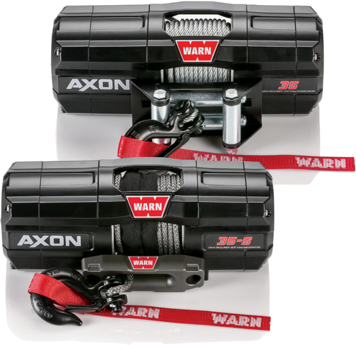 Warn Axon 3500 SYN Rope Winch (101130)