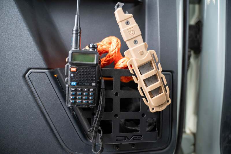 DV8 Offroad Rear Door Pocket Molle Panels — Fits 2021-2025 Ford Bronco 4-Door