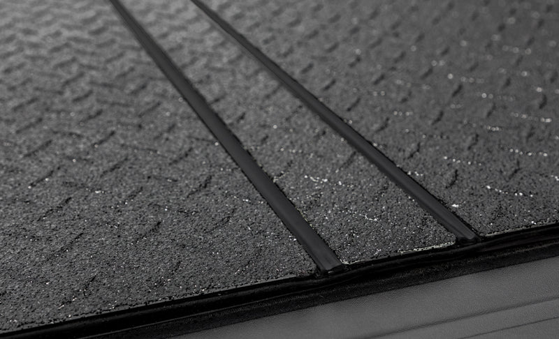 Access 2022+ Rivian R1T 4ft 6in Bed (w/ OEM Tonneau Track) LOMAX ProSeries Cover -Black Diamond Mist