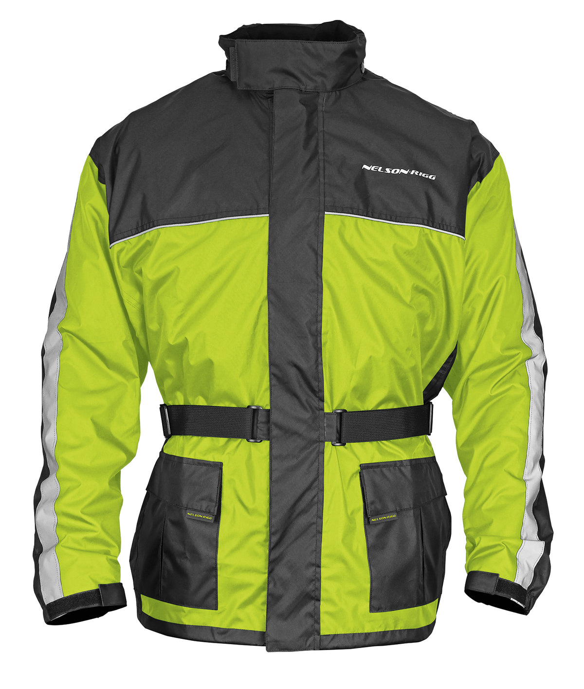 Nelson-Rigg Solostorm Jacket HI-VIS Yellow/Black 4X (SSJ-HVY-07-4XL)