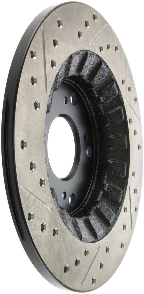 Rotor trasero izquierdo ranurado y perforado StopTech 00-09 S2000