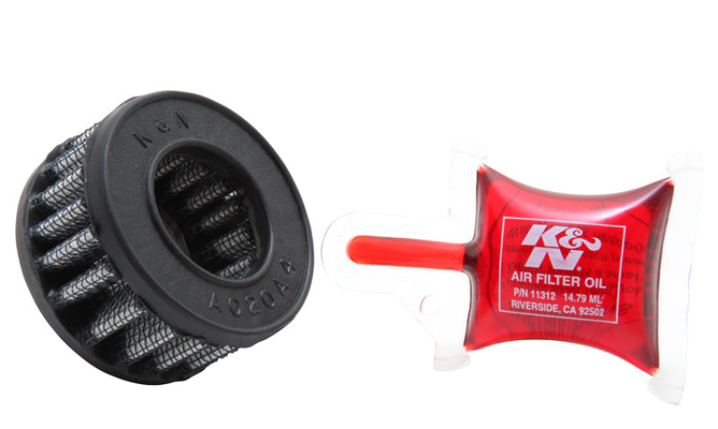 K&N Custom Air Filter Round — 1.063" ID x 2" OD x 1.063" H