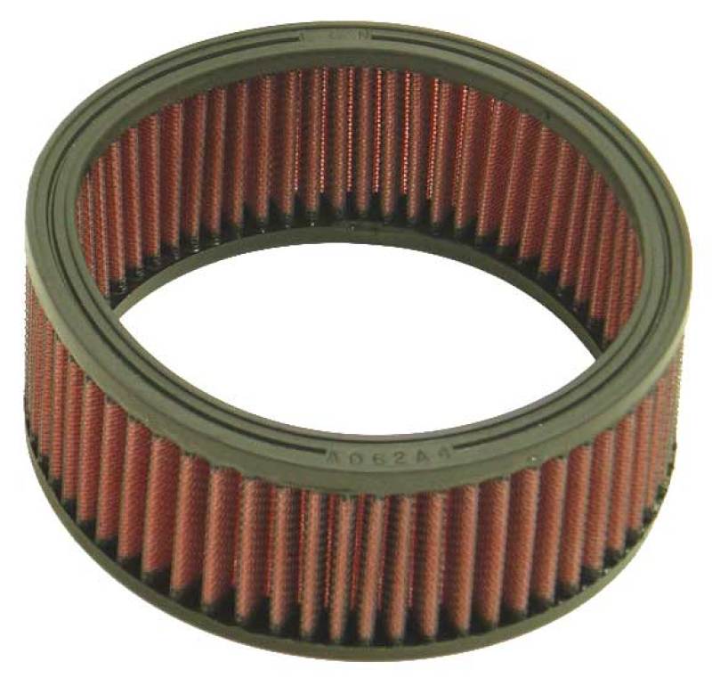 K&N Custom Round Air Filter 5.25in ID 2.5in H — Fits 1965-1966 Ford Cortina, 1979-1980 Alfa Romeo Spider