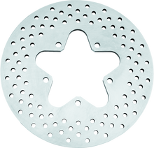 Cargar imagen en el visor de la galería, Bikers Choice 86-99 FLT Stock Replacement Rear Brake Rotor Drilled Steel