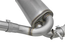 Cargar imagen en el visor de la galería, aFe Rebel Series 2.5in 409 SS Cat-Back Exhaust w/ Polished Tips 07+ Jeep Wrangler (JK) V6 3.6L/3.8L