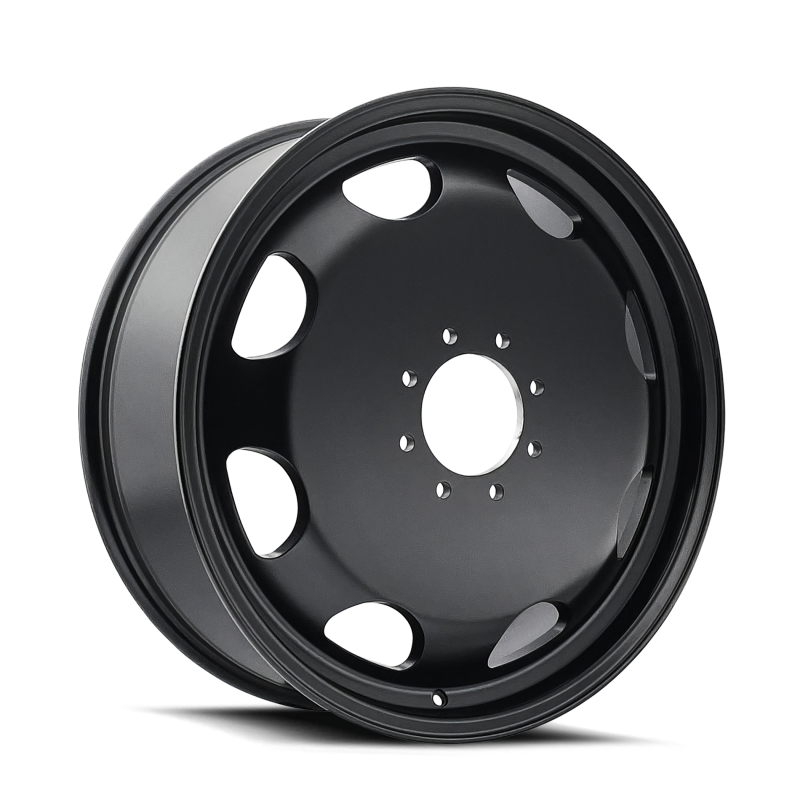 Cali Off-Road 9110D Summit Dually 20x8.25 / 8x165.1 BP / 115mm Offset / 121.3mm Hub Matte Blk Wheel (9110D-2881MBI115)