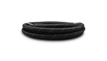 Cargar imagen en el visor de la galería, Vibrant -4 AN Two-Tone Black/Blue Nylon Braided Flex Hose (10 foot roll)