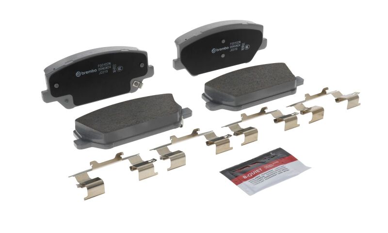 Brembo 19-22 Hyundai Santa Fe/ Hyundai Veloster N Front NAO Brake Pad