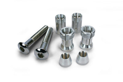 Cycra Comp Probend Bar End Set — Silver Handlebar Protection