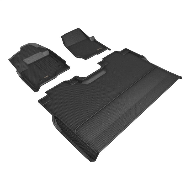 3D MAXpider 17-26 Ford F-250/F-350/F-450/550 Supercrew Kagu Black Full Set