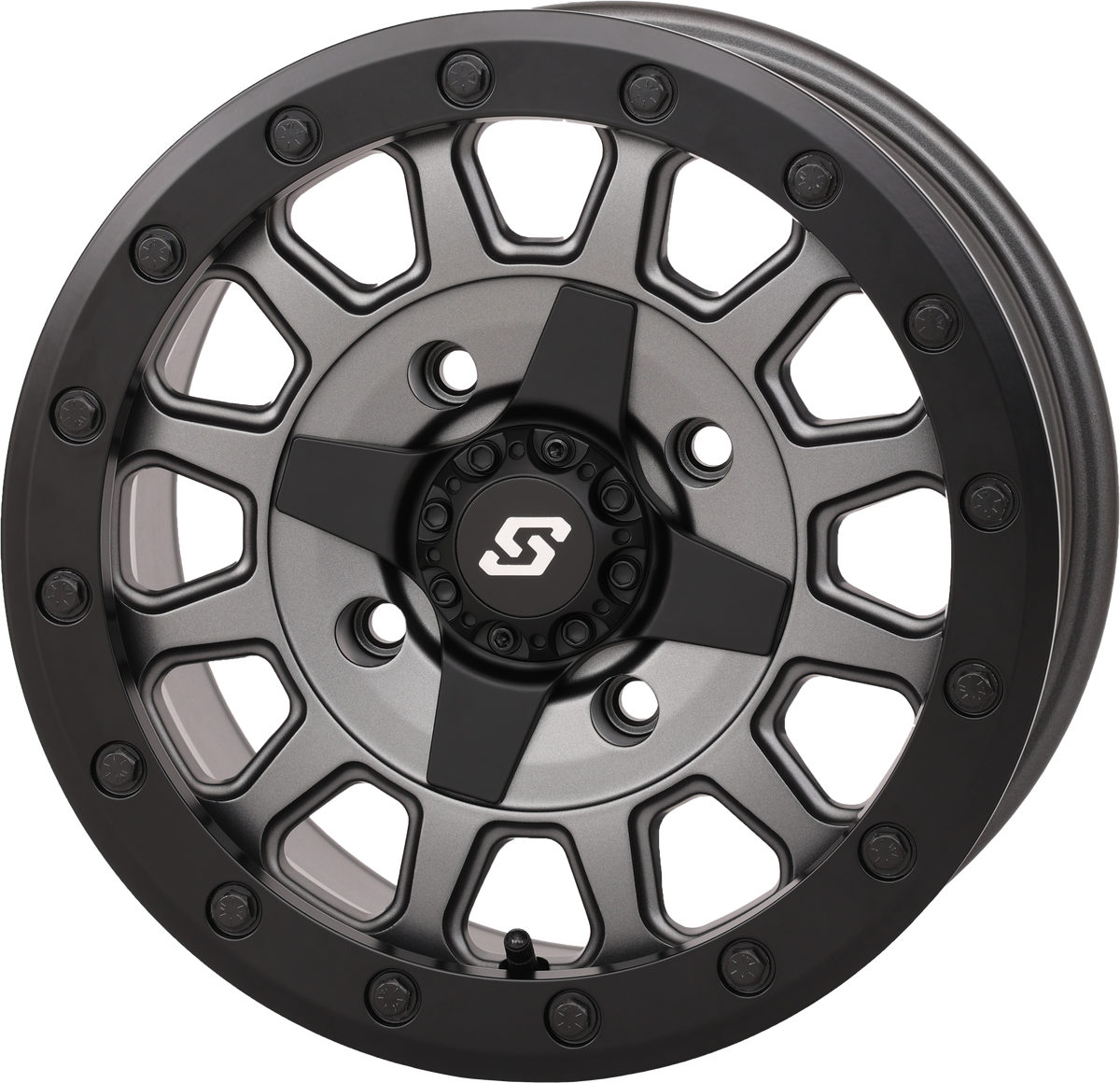 Sedona Adapt DD Wheel 14X7 6+1 4/137 & 4/156 Matte Gnmtl Grey (570-9122)