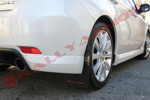 Load image into Gallery viewer, Rally Armor 08-10 Subaru WRX (Hatch &amp; Sedan) / 08-11 Impreza 2.5i Black UR Mud Flap w/ Red Logo