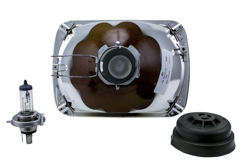 Faro de conversión de haz sellado Hella Vision Plus de 8 x 6 pulgadas (una lámpara)