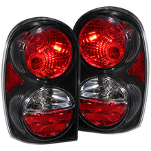 Cargar imagen en el visor de la galería, ANZO 2002-2007 Jeep Liberty Taillights Black