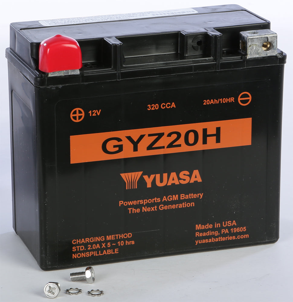 Yuasa Battery GYZ20H Sealed Factory Activated (YUAM72RGH)