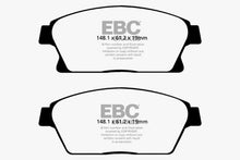 Cargar imagen en el visor de la galería, EBC 13-17 Buick Encore 1.4 Turbo Greenstuff Front Brake Pads