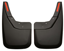 Load image into Gallery viewer, Husky Liners 14 Chevrolet Silverado 1500 Black Custom Mud Guards