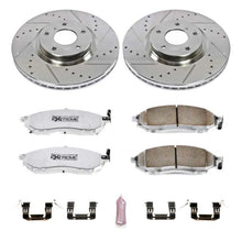 Cargar imagen en el visor de la galería, Power Stop 08-12 Infiniti EX35 Front Z26 Street Warrior Brake Kit