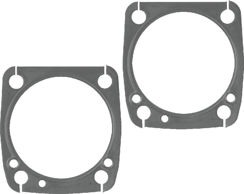 Twin Power Base Gasket 3.5 Inch Bore .020 Rubber Covered Steel Replaces H-D 16774-86D 84-99 Evo BT