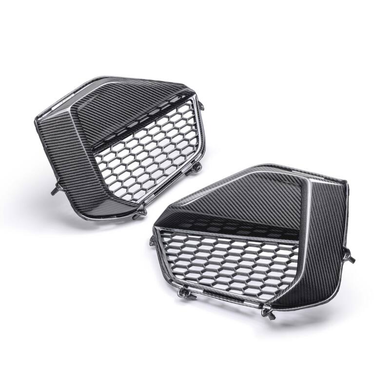 Anderson Composites 2024 Ford Mustang GT Carbon Fiber Front Bumper Inserts