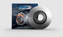 Cargar imagen en el visor de la galería, SHW 19-21 Porsche Macan S 3.0L Left Front Smooth Monobloc Brake Rotor (95B615301AA)