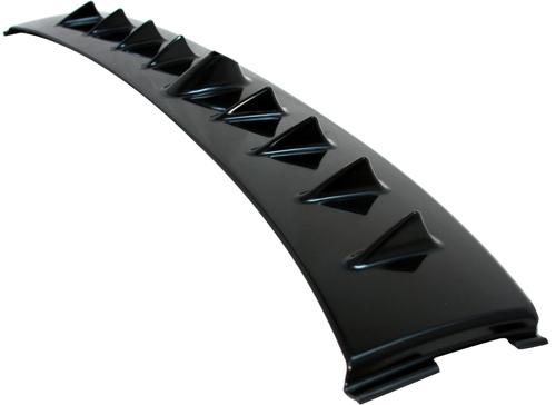 BLOX Racing 13-14 Scion/Subaru FR-S/BRZ Vortex Generator Blades with Shark Fin - ABS Black