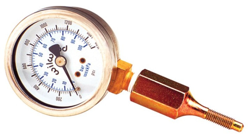 Wilwood 1500 PSI Caliper Pressure Gauge — Brake Hardware