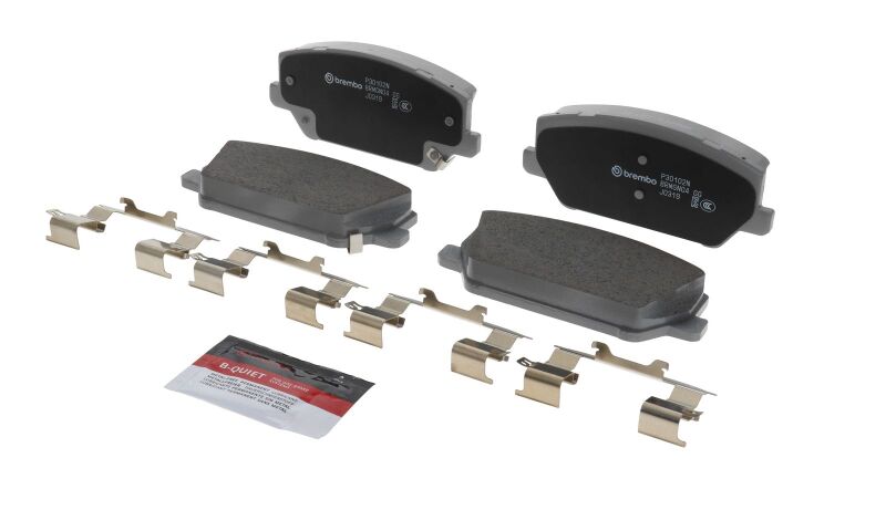 Brembo 19-22 Hyundai Santa Fe/ Hyundai Veloster N Front NAO Brake Pad