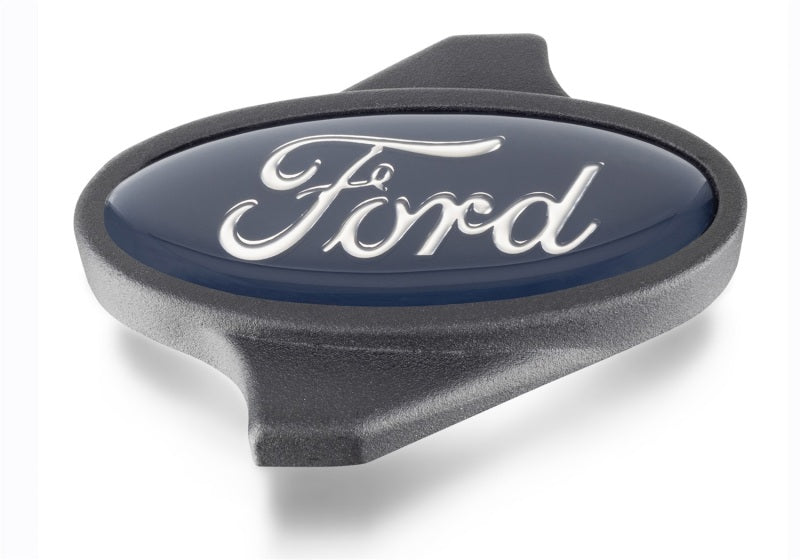 Ford Racing Black Ford Logo Air Cleaner Nut — Universal Fit
