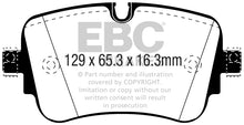 Cargar imagen en el visor de la galería, EBC 16-18 Audi Q7 Yellowstuff Rear Brake Pads