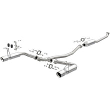 Cargar imagen en el visor de la galería, MagnaFlow 16-18 Honda Civic L4 2.0L Street Series Cat-Back Exhaust w/ Polished Tips