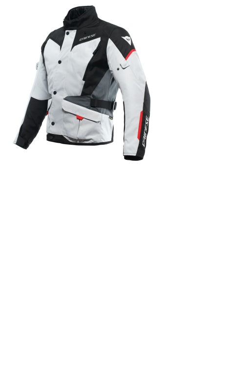 Dainese Tempest 3 D Dry Jacket Glacier Gray/Black/Lava Red Size - 44