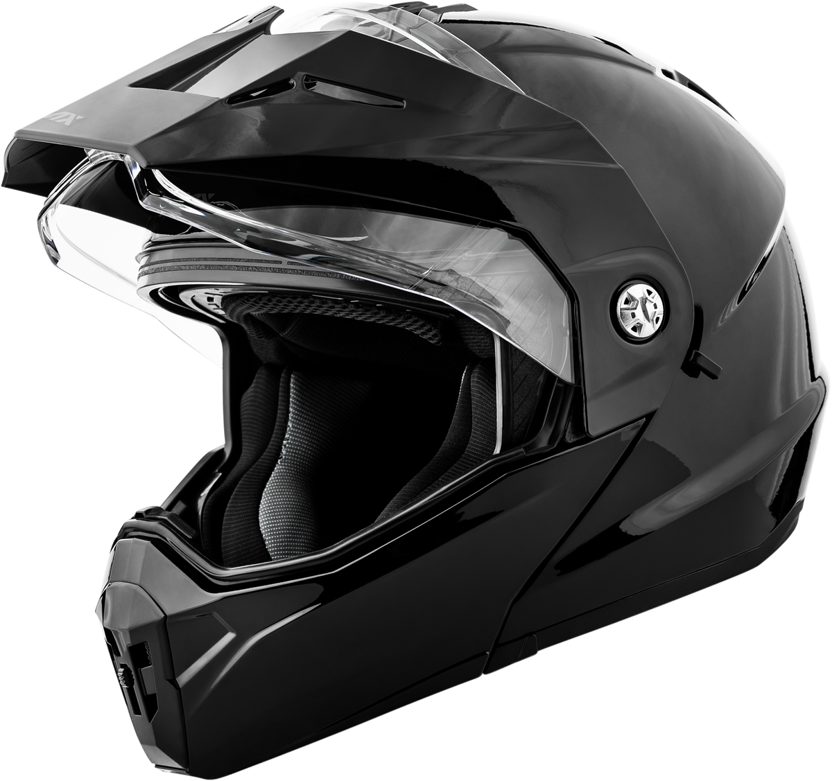 GMAX MD-74 Solid Helmets Black LG (M1740026R)