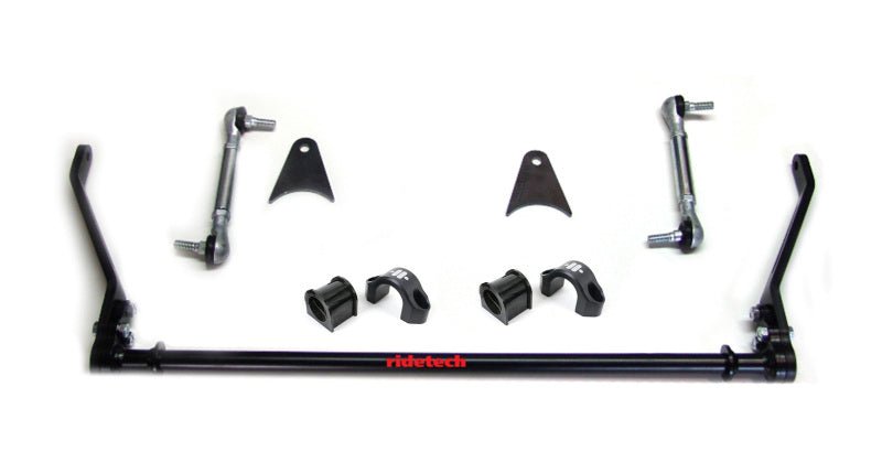 Barra estabilizadora trasera MuscleBar de Ridetech para Camaro Firebird 67-69, diseño modular con PosiLinks