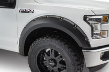 Cargar imagen en el visor de la galería, Bushwacker 15-17 Ford F-150 Styleside Pocket Style Flares 4pc 67.1/78.9/97.6in Bed - Black