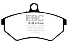 Cargar imagen en el visor de la galería, EBC 94 Volkswagen Cabriolet 1.8 Greenstuff Front Brake Pads