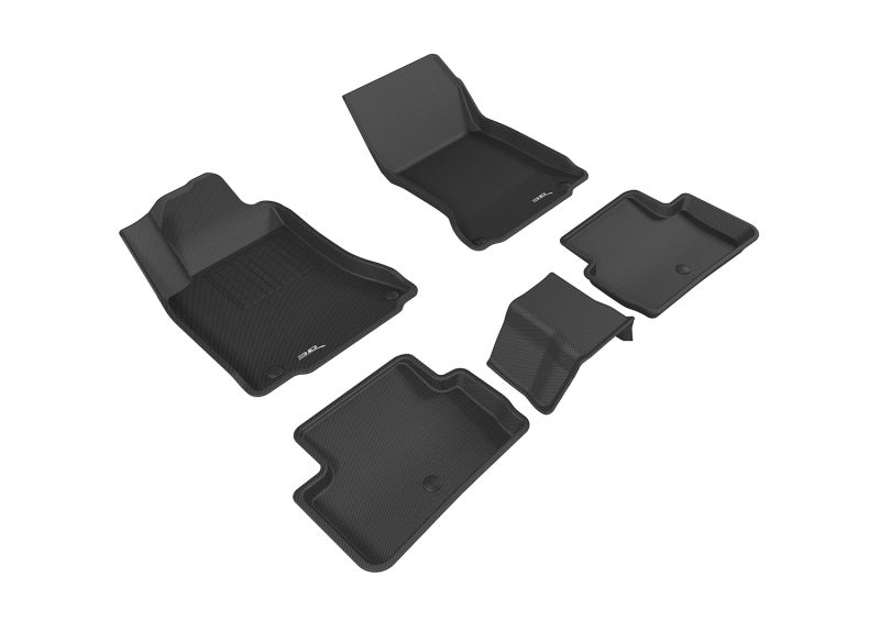 3D MAXpider 17-19 Infiniti QX30 Kagu Black Full Set