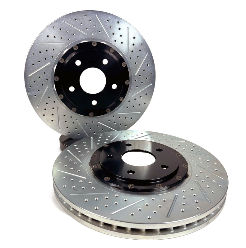 Baer Brakes 2024 Ford Mustang (S650) Eradispeed+ Rear 2-Piece SDZ Performance Brake Rotors (2262031)