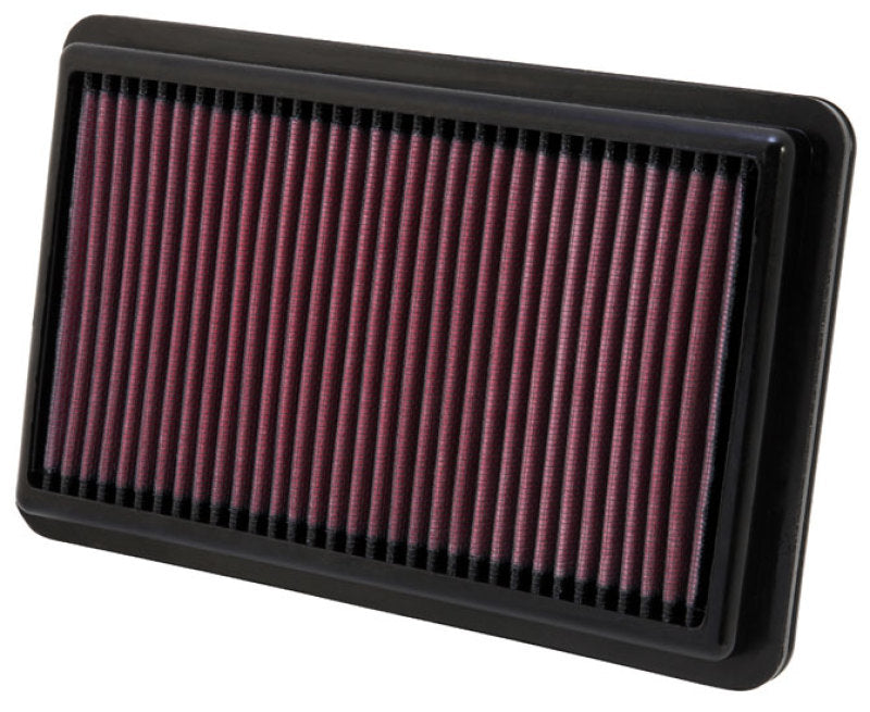 K&N Replacement Air Filter 10.188in L x 6.375in W x 1.063in H — Fits 12-15 Honda Civic Si, 13-15 Acura ILX