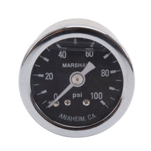 Load image into Gallery viewer, Russell Performance 100 psi fuel pressure gauge (Liquid-filled)