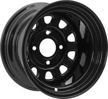 Load image into Gallery viewer, ITP Delta Steel 12x7 / 4/137 BP / 4+3 Offset Black Wheel