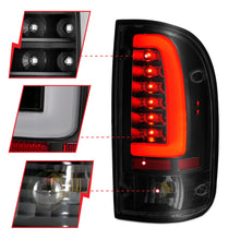 Cargar imagen en el visor de la galería, ANZO 1995-2000 Toyota Tacoma LED Taillights Black Housing Smoke Lens (Pair)