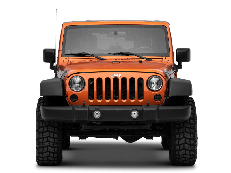 Raxiom 07-18 Jeep Wrangler JK Axial Series LED Front Turn Signals (Smoked)