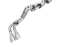 Cargar imagen en el visor de la galería, AWE 16-22 Toyota Tacoma 0FG Catback Exhaust w/ BashGuard - Dual Chrome Silver Tips