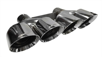 Corsa Stainless Steel Exhaust Tip Kit — Fits 2014-2019 Chevrolet Corvette C7