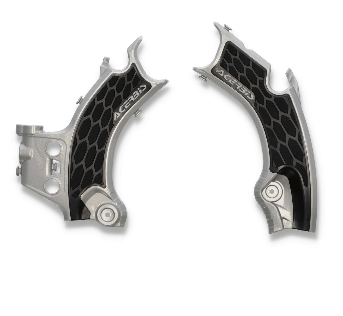 Acerbis 2025 Honda CRF450R X-Grip Frame Guard - Silver/Black